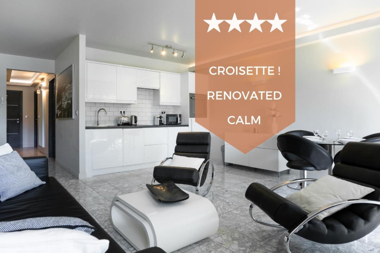 2-Bedroom Apartment Pointe Croisette Peaceful Walk To The Beach Cannes Exteriér fotografie